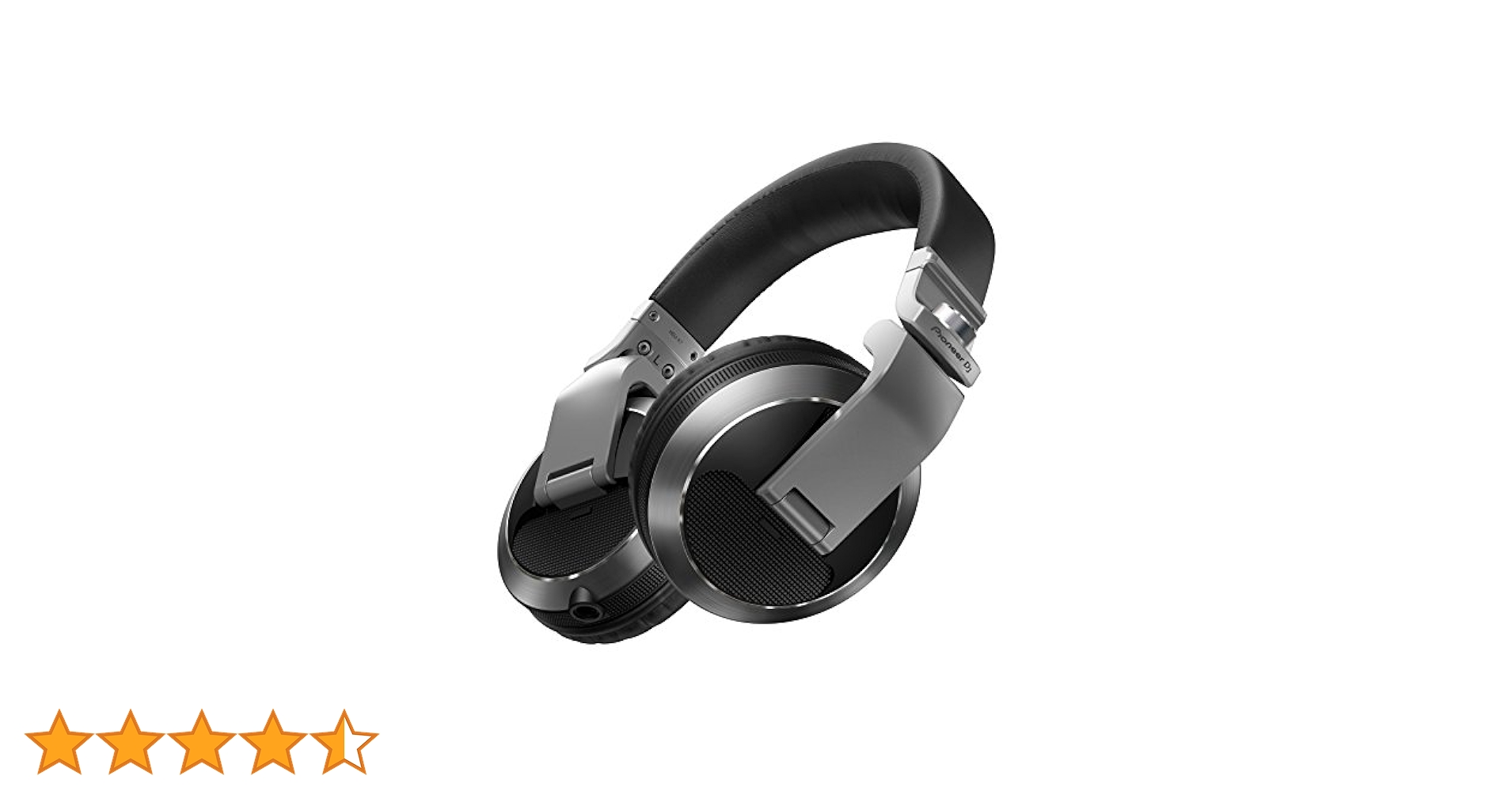 Pioneer DJ HDJ-X7-S - Closed-Back Wired DJ Headphones with